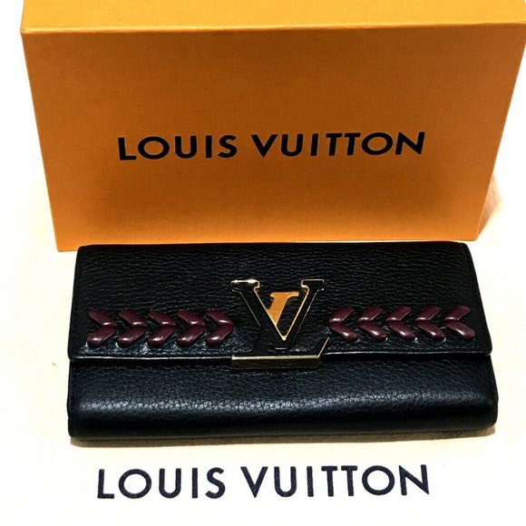 LOUIS VUITTON Taurillon Clemence Portefeuille - Capsine Wallet - Picture 7 of 9